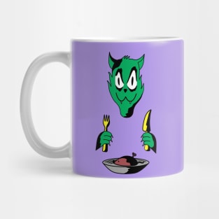 Cat dinner Mug